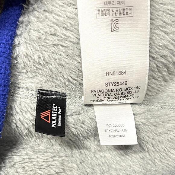 Patagonia Re-Tool Snap T Fleece Jacket Pullover Gray 25442 Polartec Womens Sz M - Picture 5 of 7